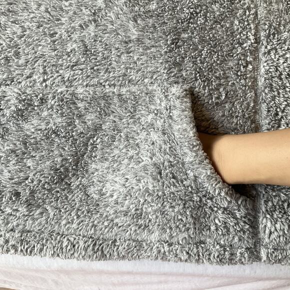 St. John's Bay Men Sweatshirt XXL Gray Fleece Activewear Long Sleeve - Picture 6 of 8